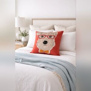 Loom & Mill Schnauzer Decorative Throw Pillow 22 X 22